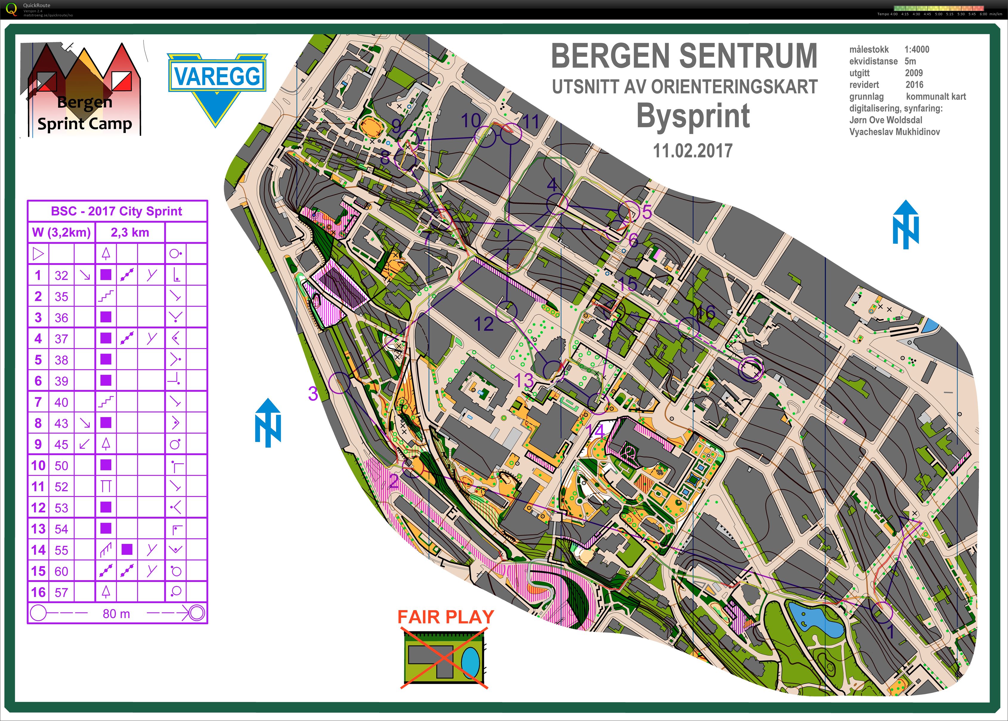 Bergen Sprint Camp Bysprint (11-02-2017)