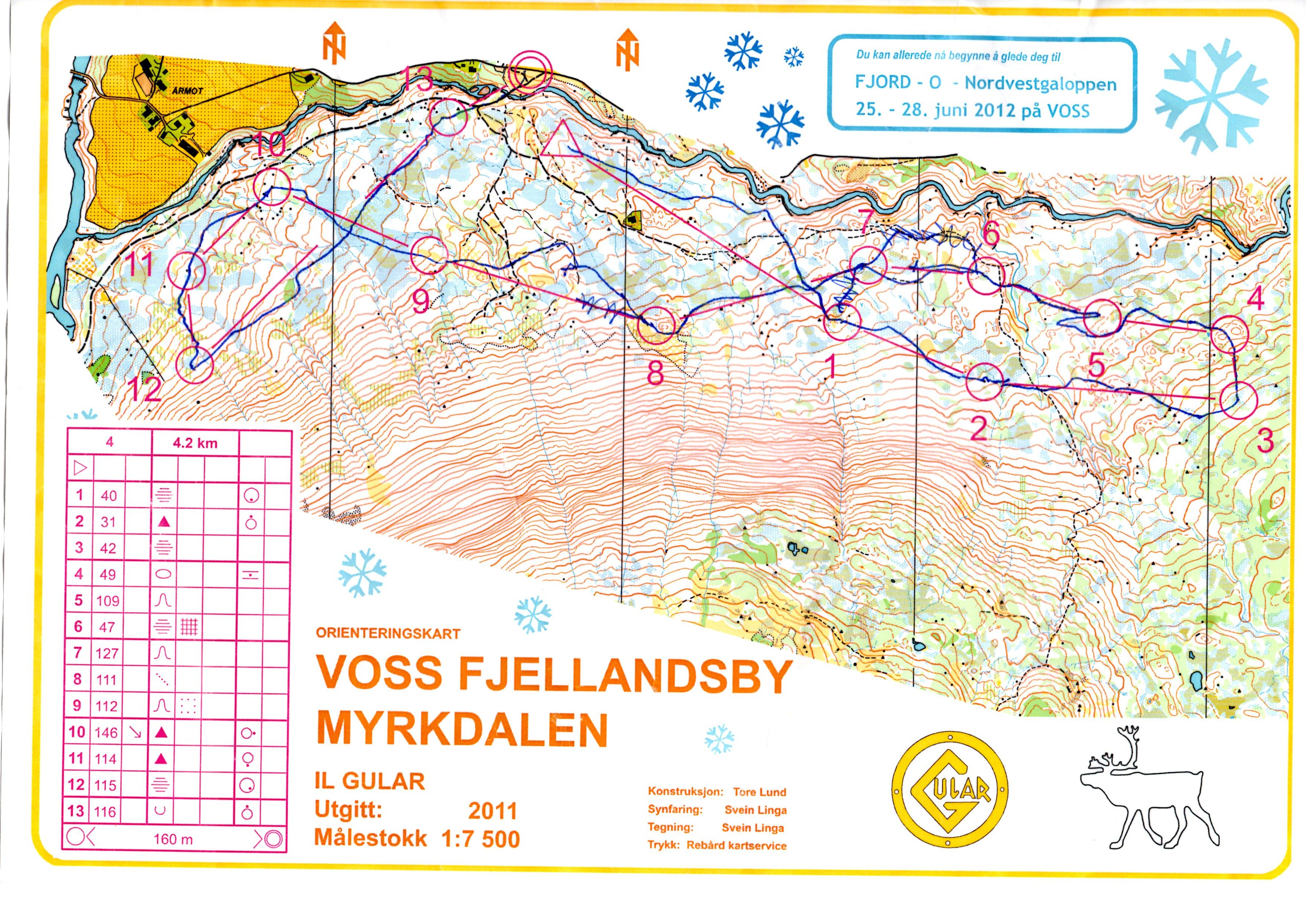 HOK-ranking, Myrkdalen (11.06.2011)